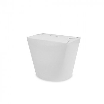 50 Stk. Smart Serve Container Food to go Asiabox 500 ml weiß